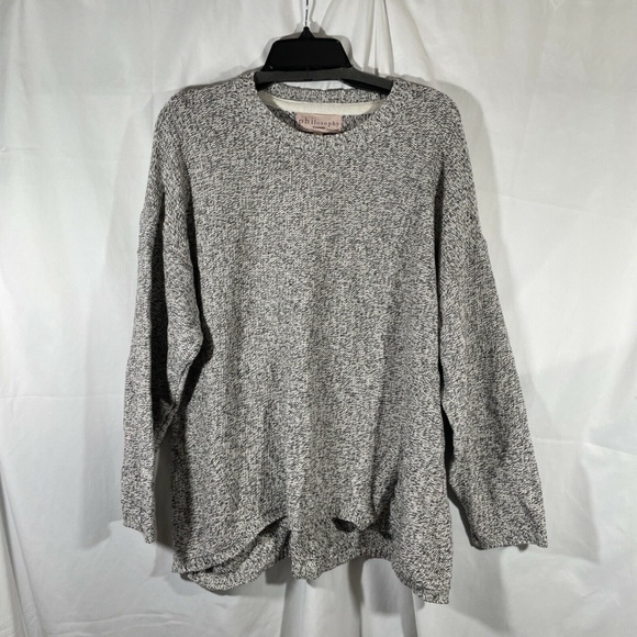 NWT Philosophy [‎ PLUS SZ 3X ] Heather Long Sleeve Pullover Sweater - Picture 2 of 12